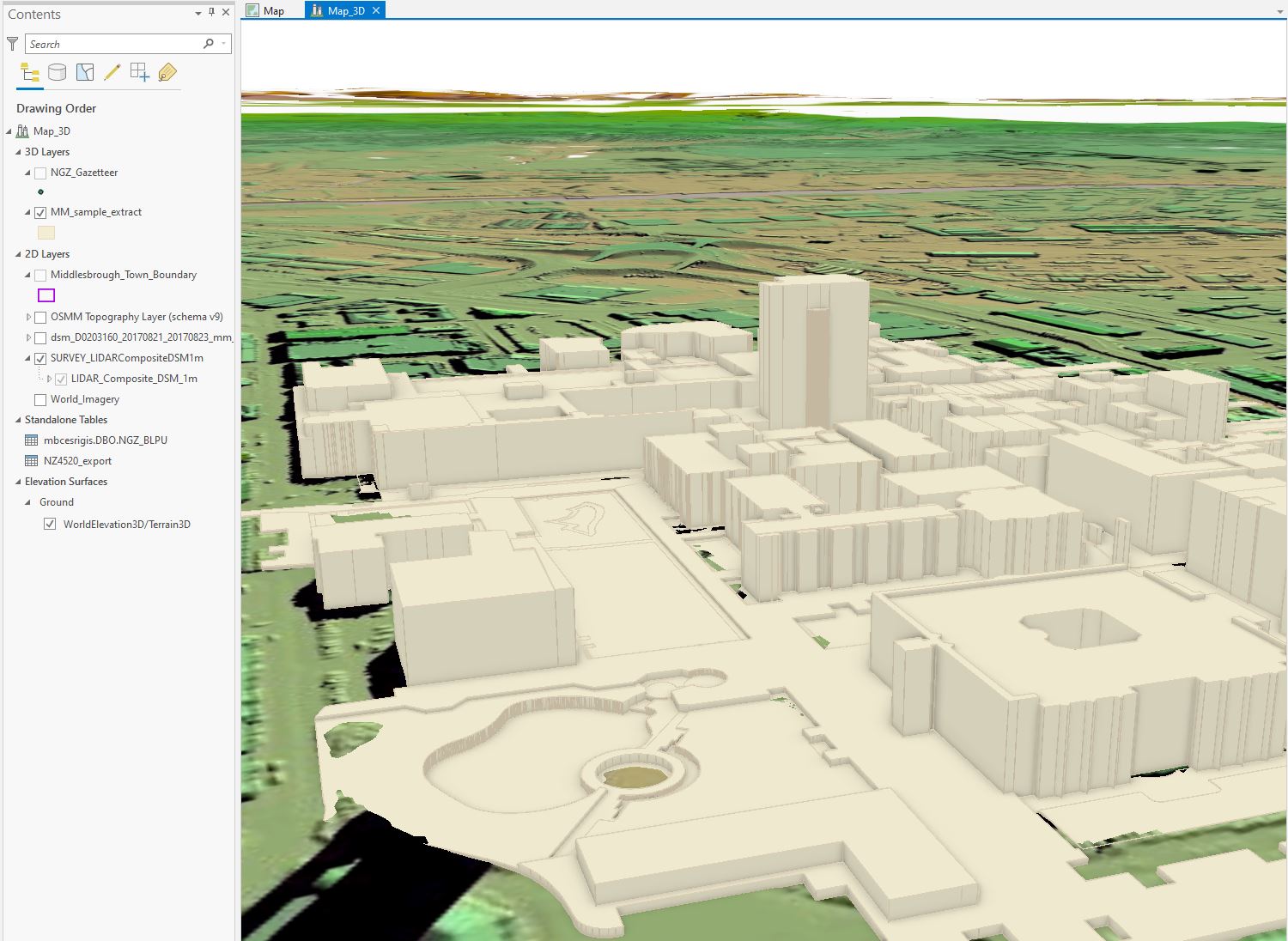 ArcGIS Pro Scene